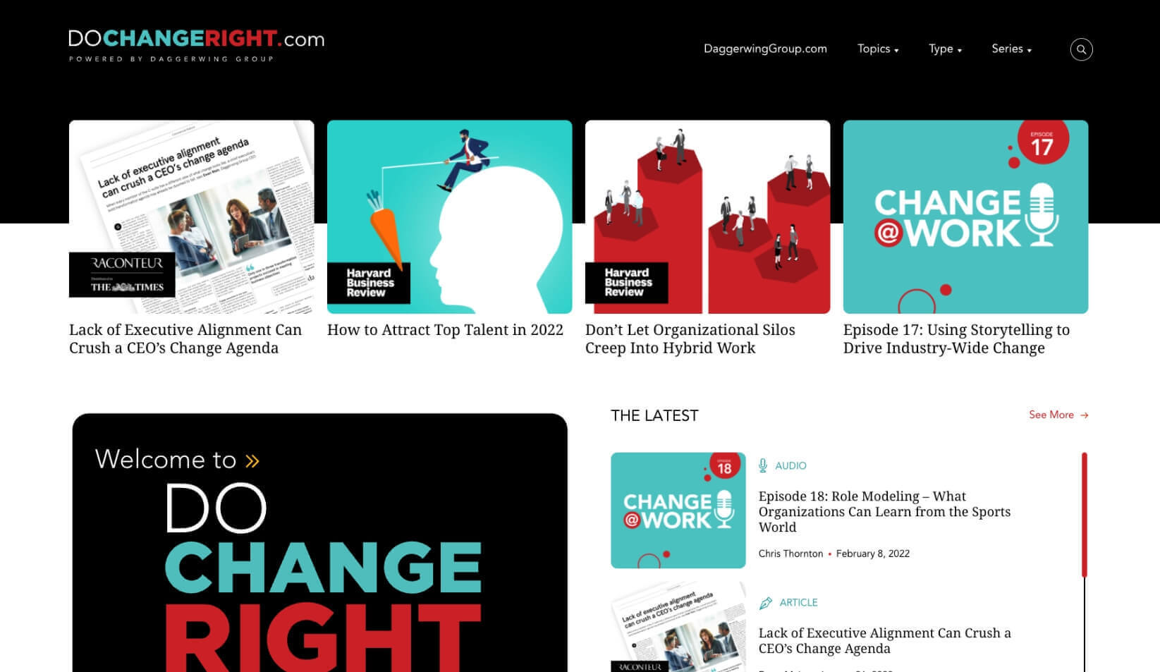 Do Change Right - Custom WordPress Solutions by Waterloo Web Developer