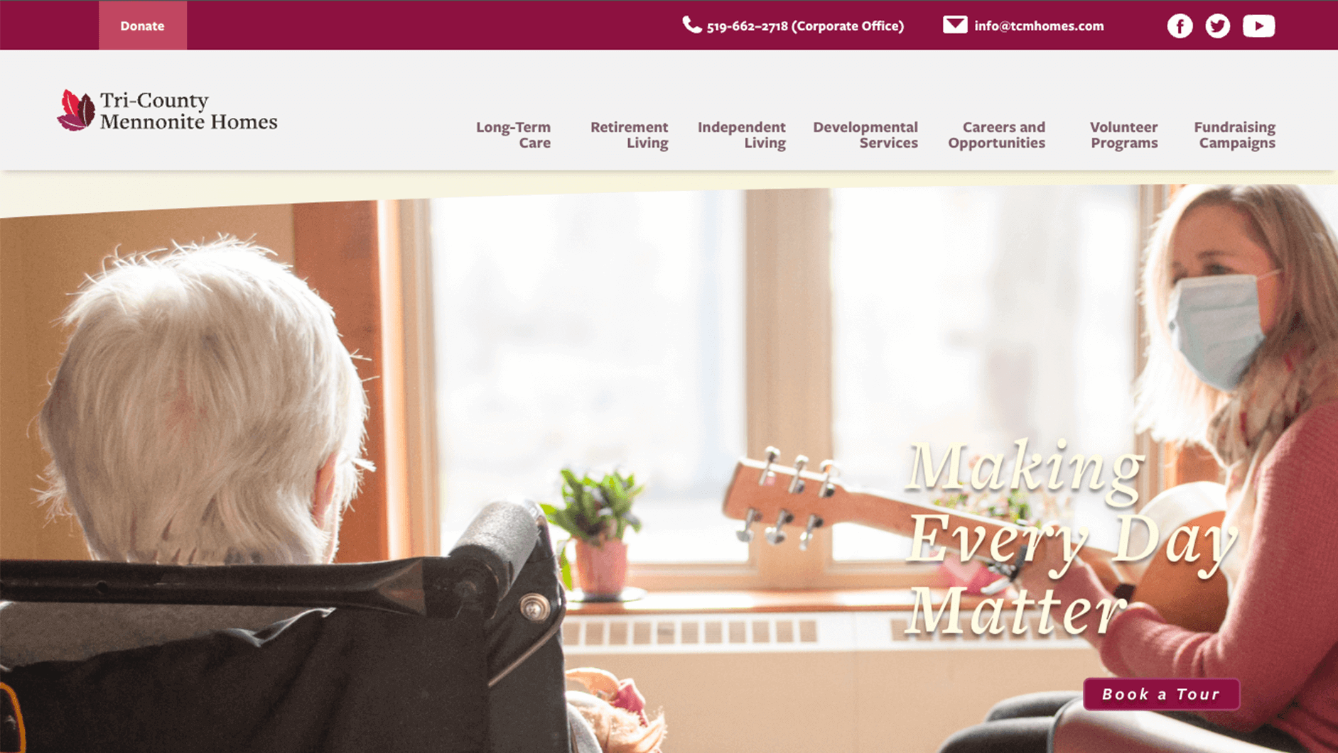 TCM Homes - Professional Website Design by Kitchener Web Developer